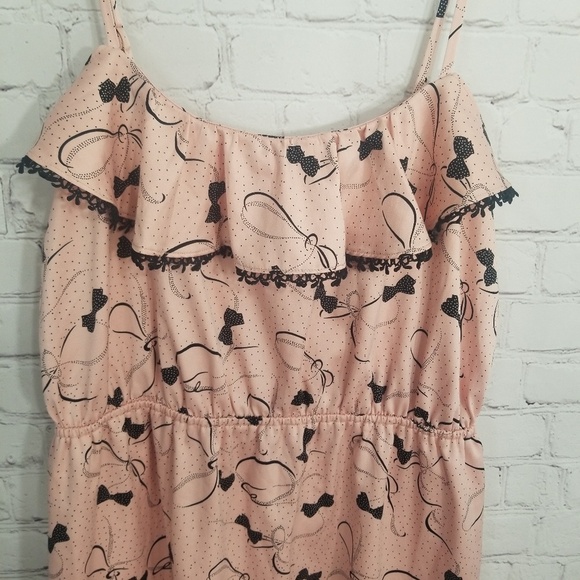 Anthropologie Eloise spaghetti strap bow Dress - Picture 5 of 8